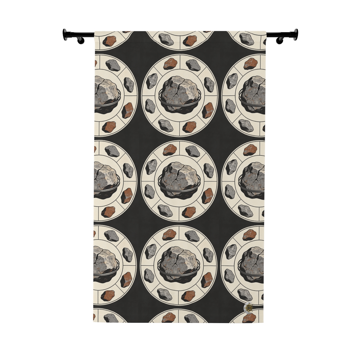 Original Art 1357 Blackout Window Curtain Panel