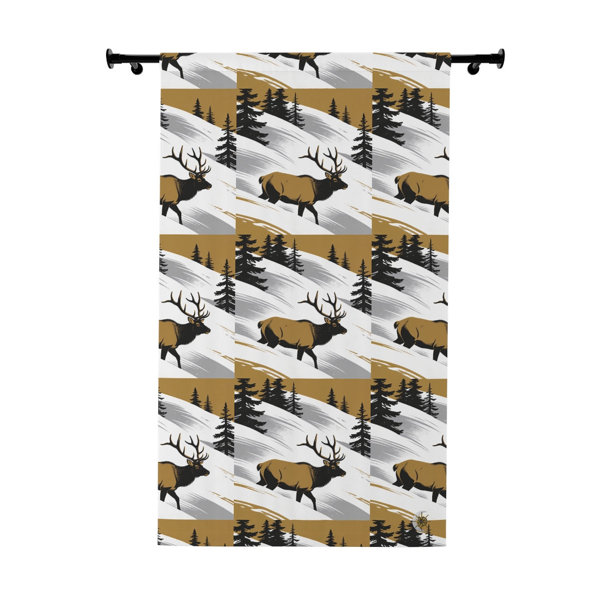 Original Art 1382 Blackout Window Curtain Panel