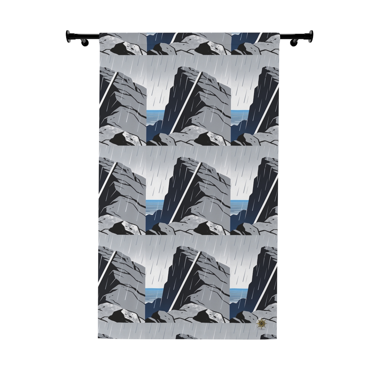 Original Art 1384 Blackout Window Curtain Panel