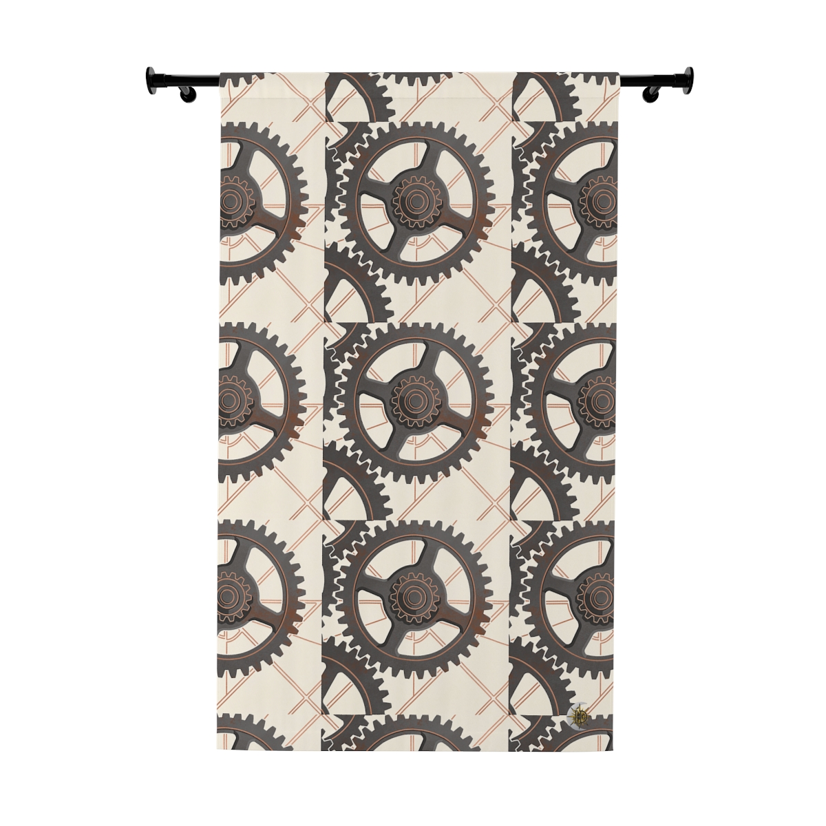 Original Art 1386 Blackout Window Curtain Panel