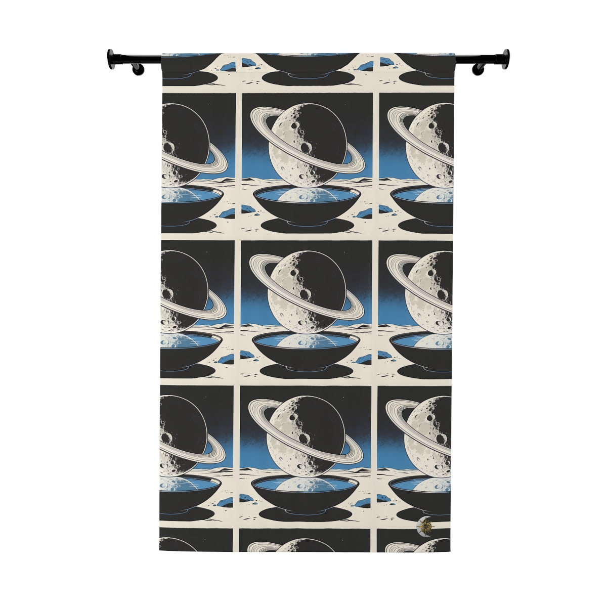 Original Art 1388 Blackout Window Curtain Panel