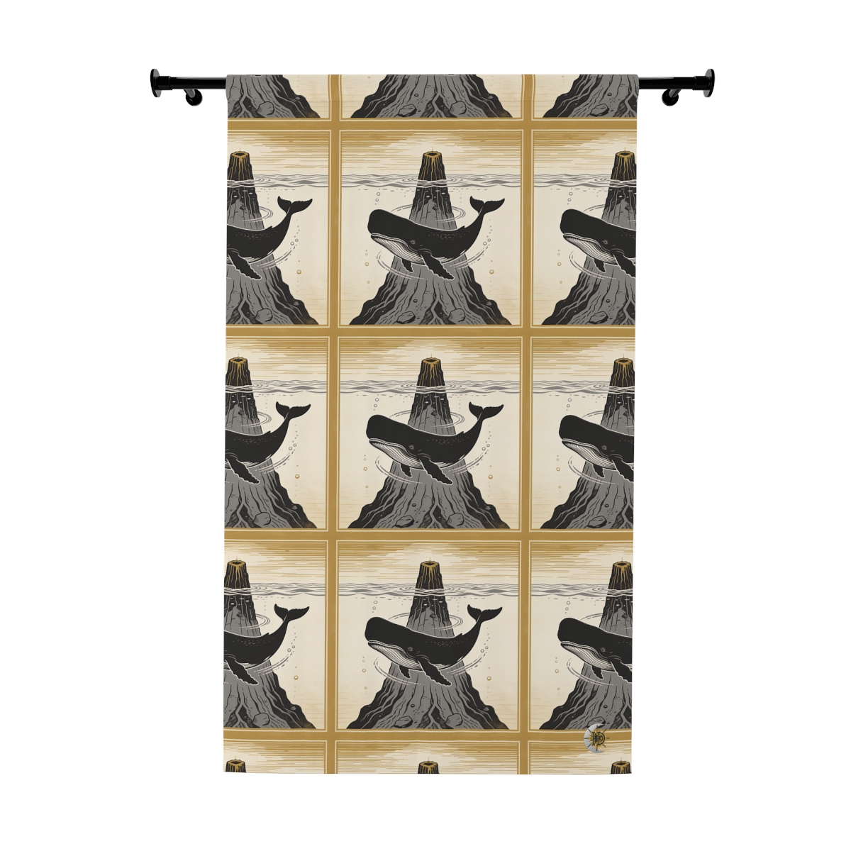 Original Art 1399 Blackout Window Curtain Panel