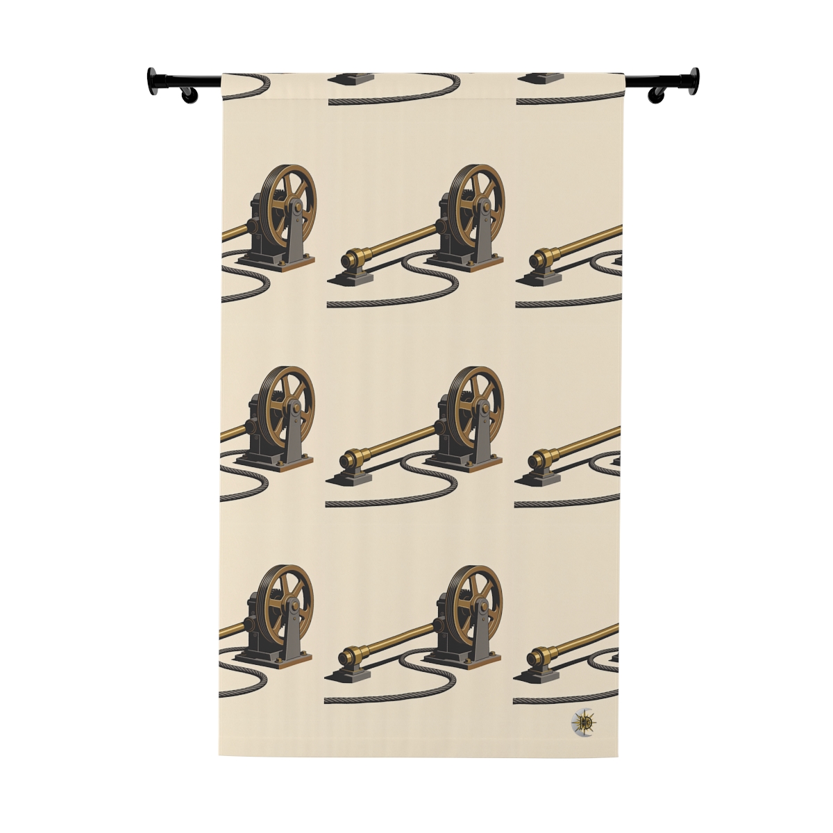 Original Art 1402 Blackout Window Curtain Panel