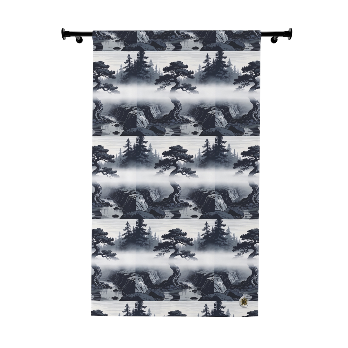 Original Art 1410 Blackout Window Curtain Panel