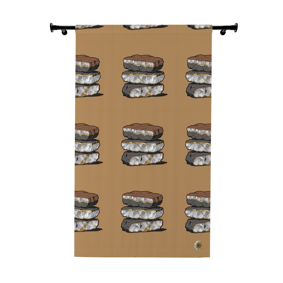 Original Art 1413 Blackout Window Curtain Panel