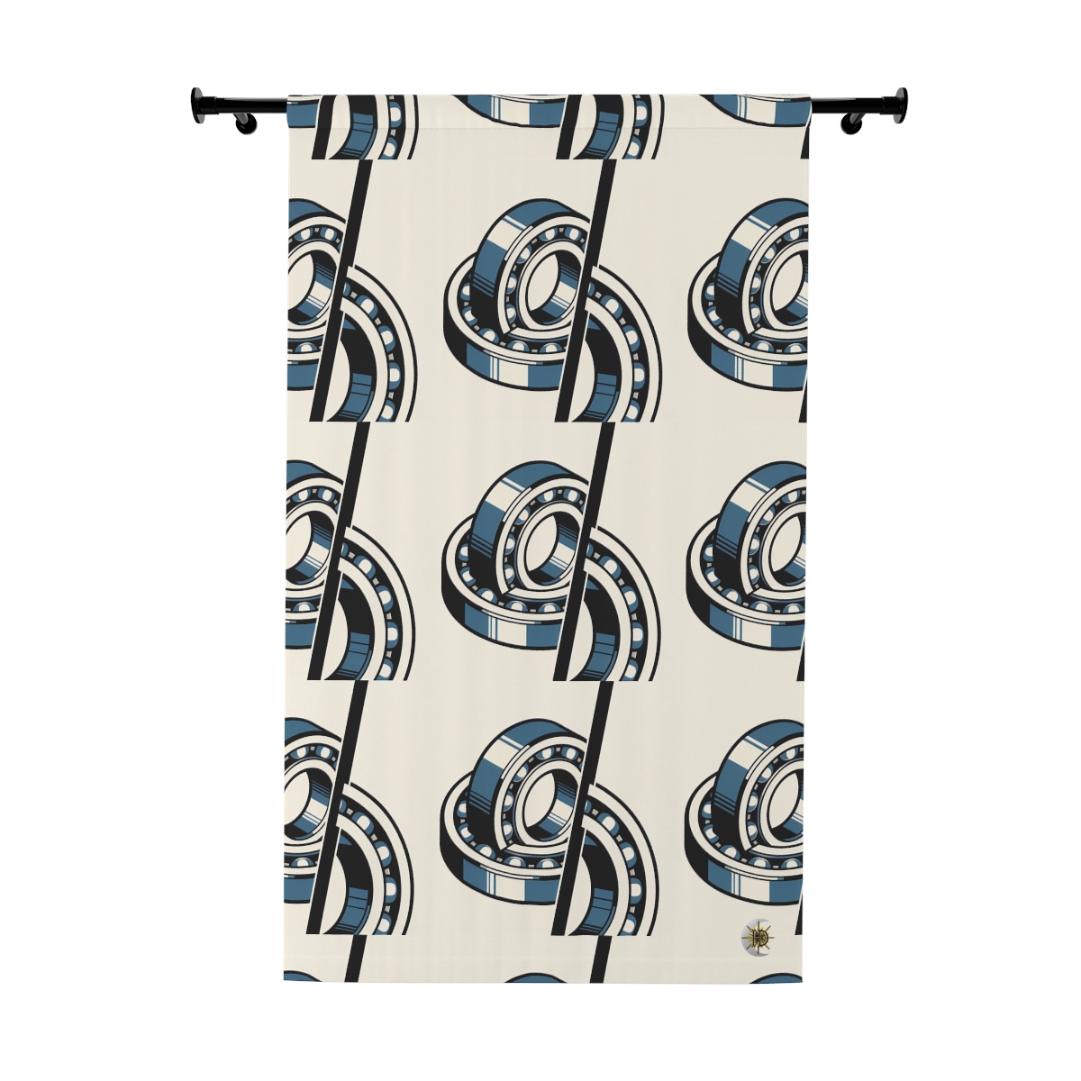 Original Art 1424 Blackout Window Curtain Panel