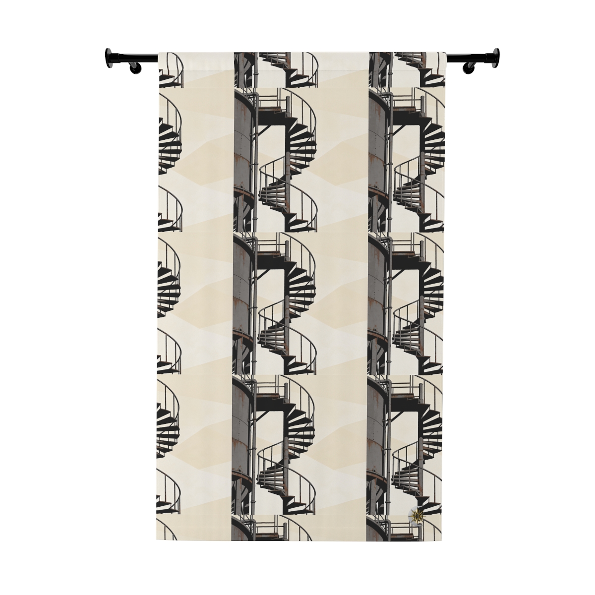 Original Art 1427 Blackout Window Curtain Panel