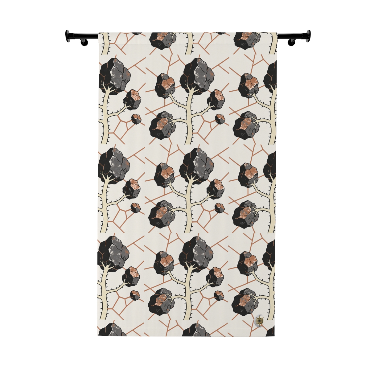 Original Art 1429 Blackout Window Curtain Panel