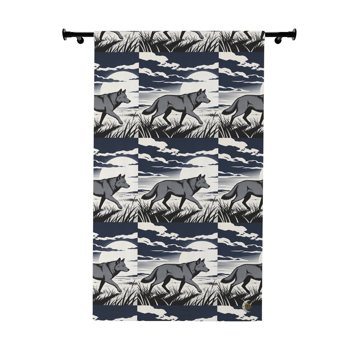 Original Art 1436 Blackout Window Curtain Panel