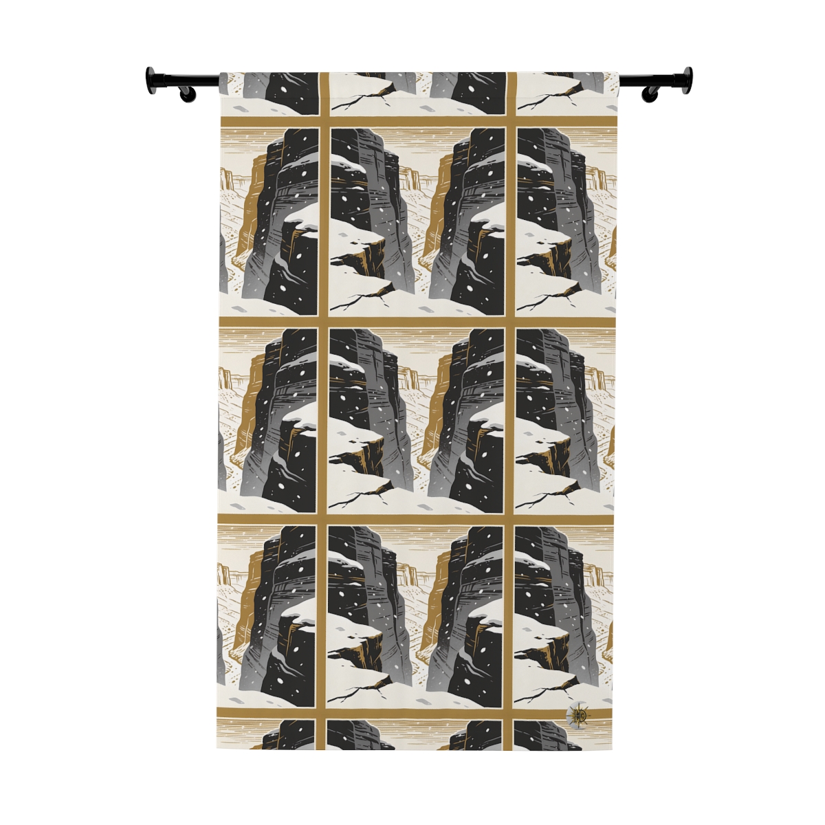 Original Art 1439 Blackout Window Curtain Panel