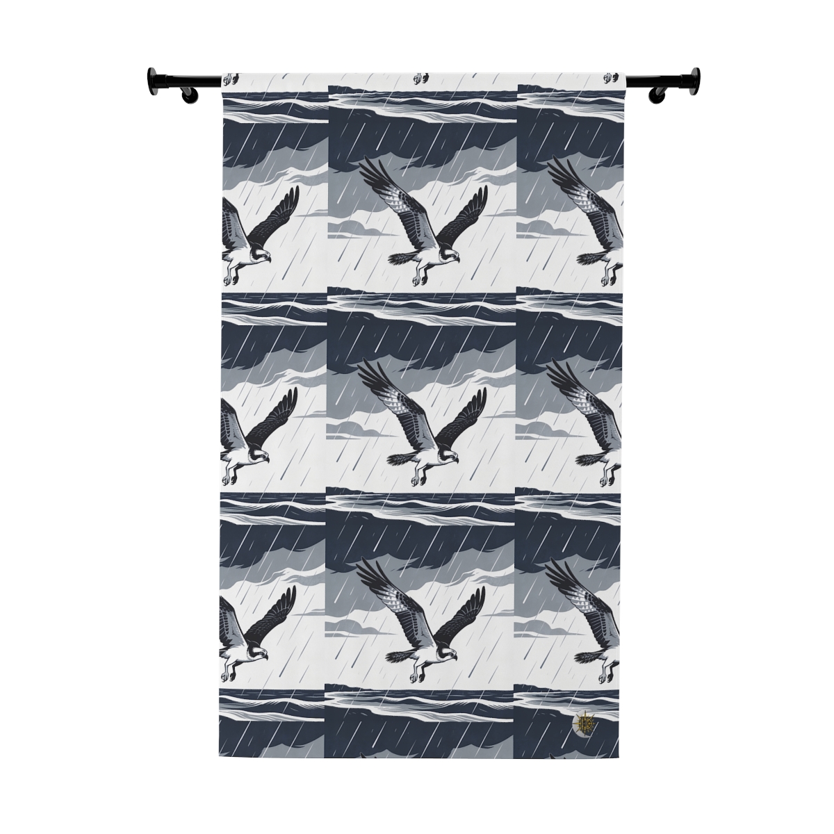 Original Art 1453 Blackout Window Curtain Panel