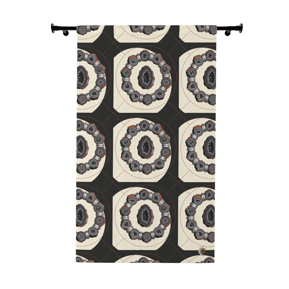 Original Art 1129 Blackout Window Curtain Panel