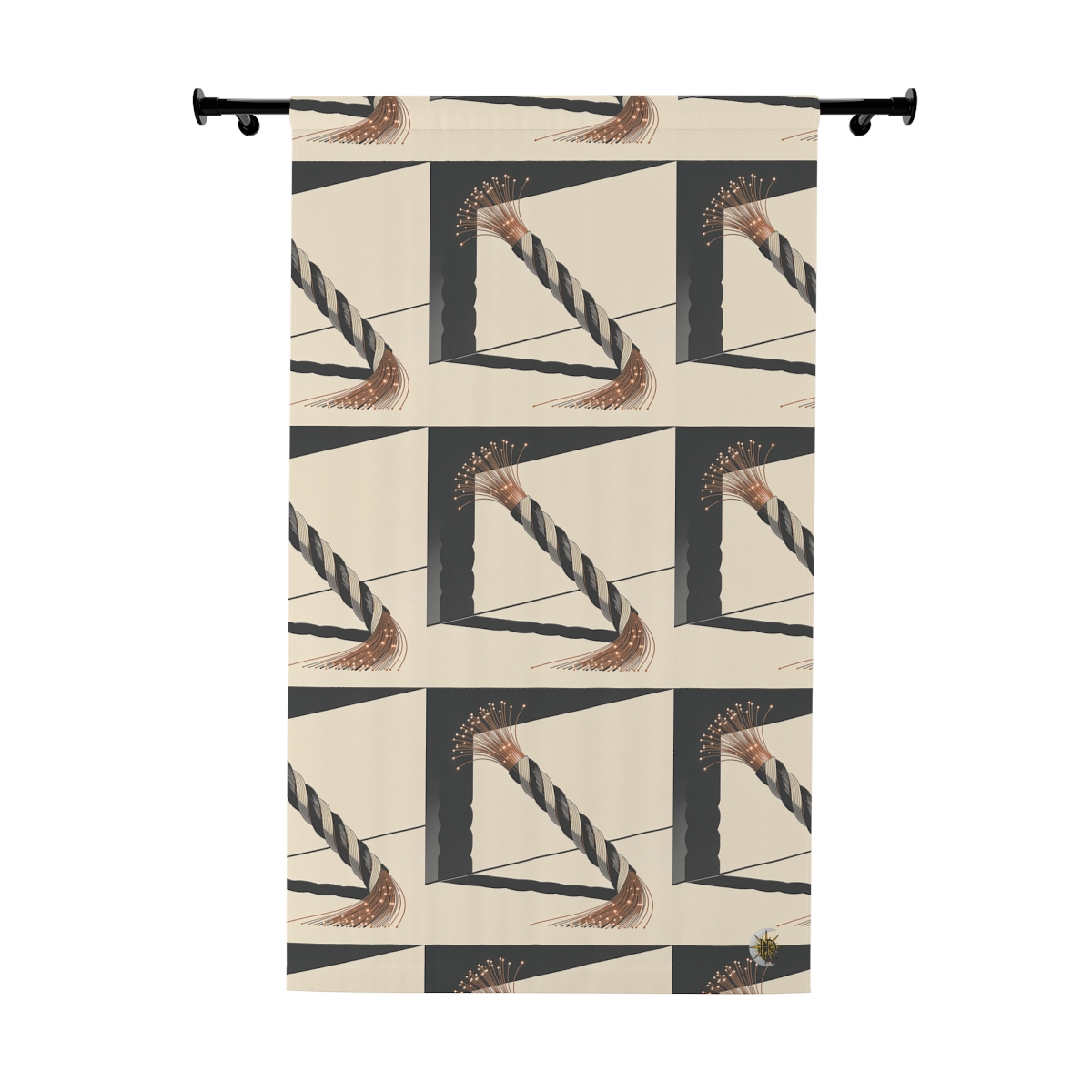 Original Art 1149 Blackout Window Curtain Panel