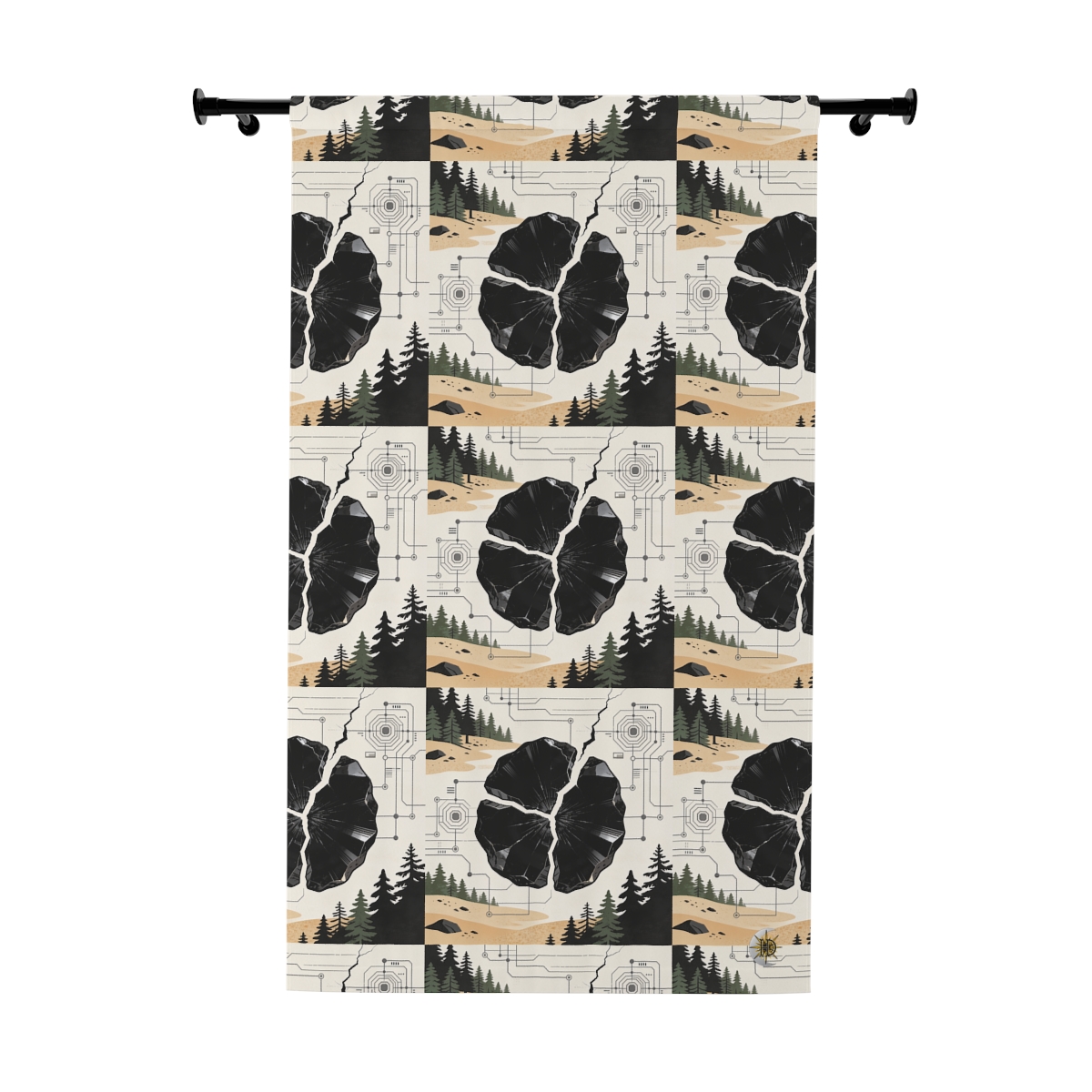Original Art 1150 Blackout Window Curtain Panel
