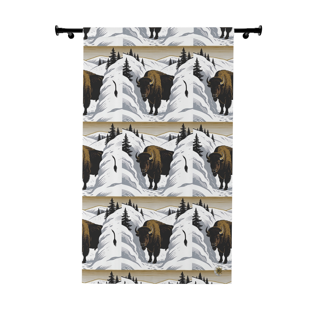 Original Art 1151 Blackout Window Curtain Panel