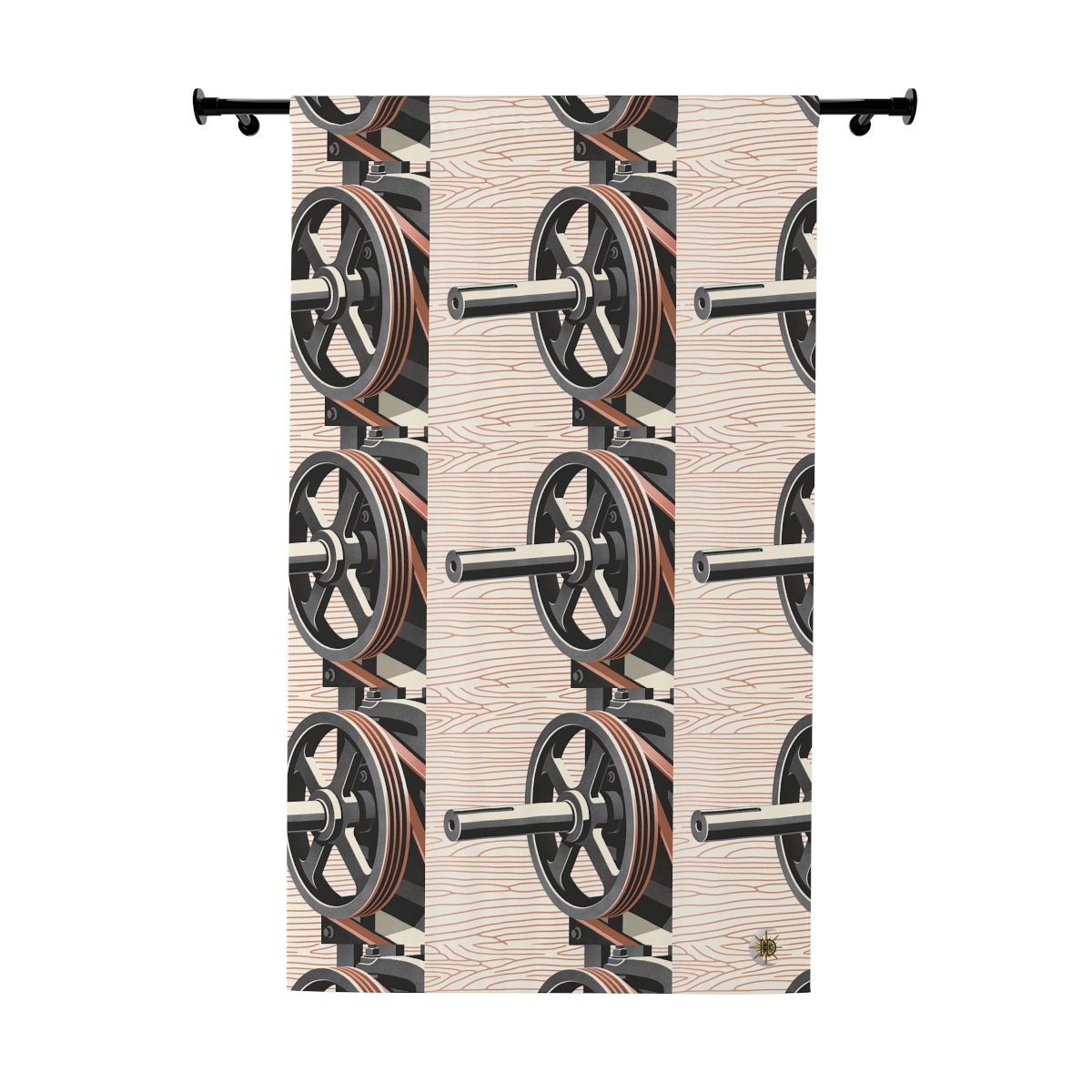 Original Art 1155 Blackout Window Curtain Panel