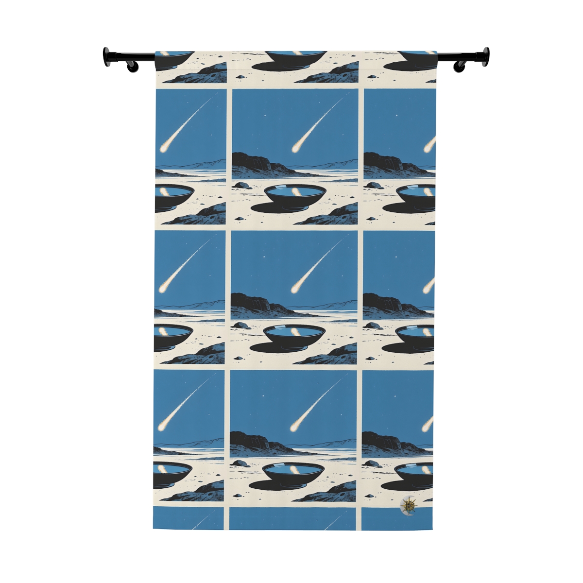 Original Art 1161 Blackout Window Curtain Panel