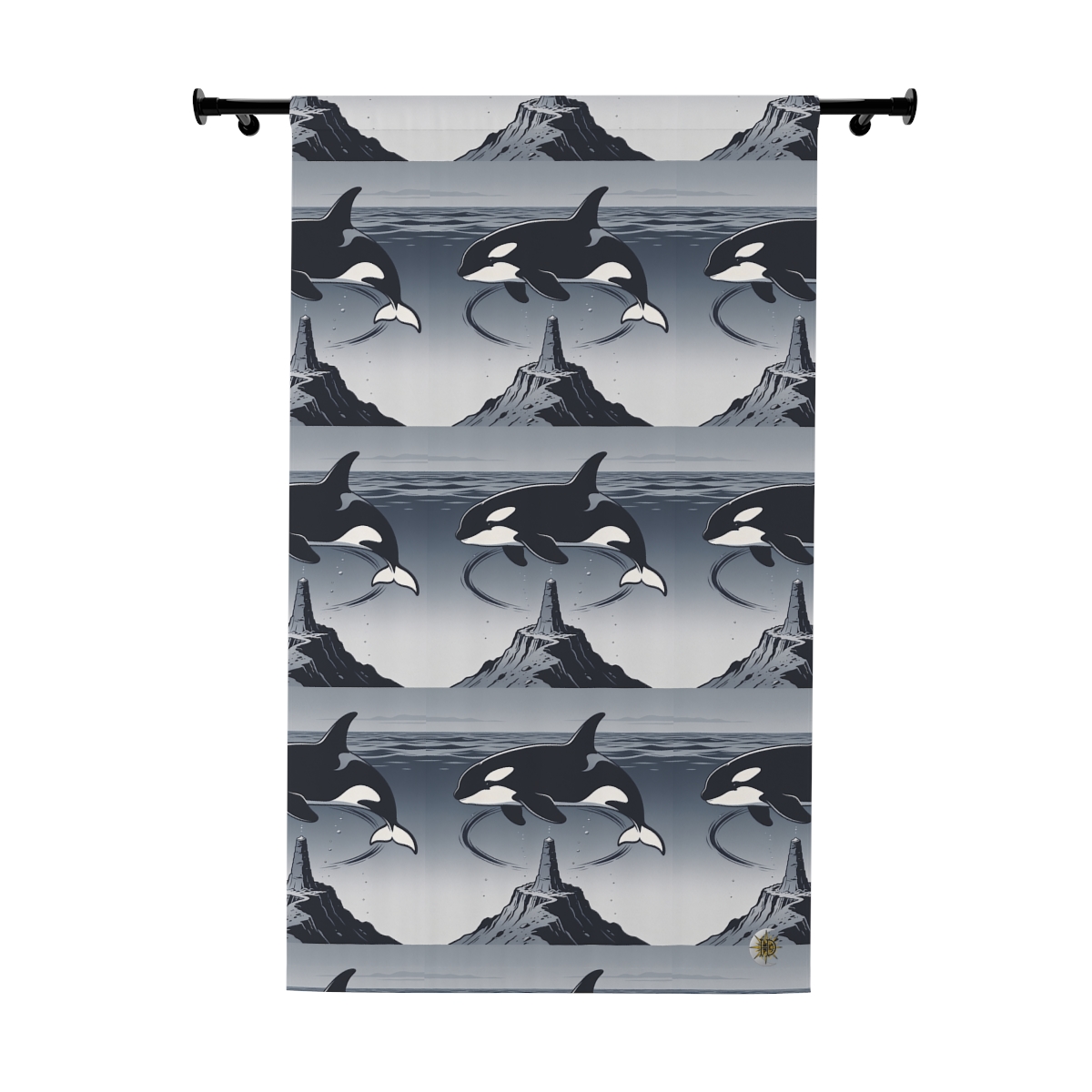 Original Art 1166 Blackout Window Curtain Panel