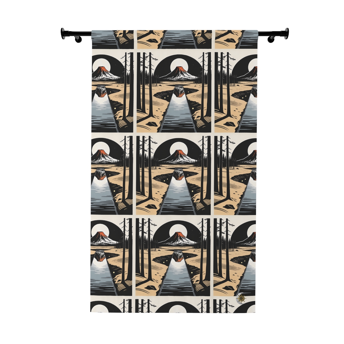 Original Art 1171 Blackout Window Curtain Panel
