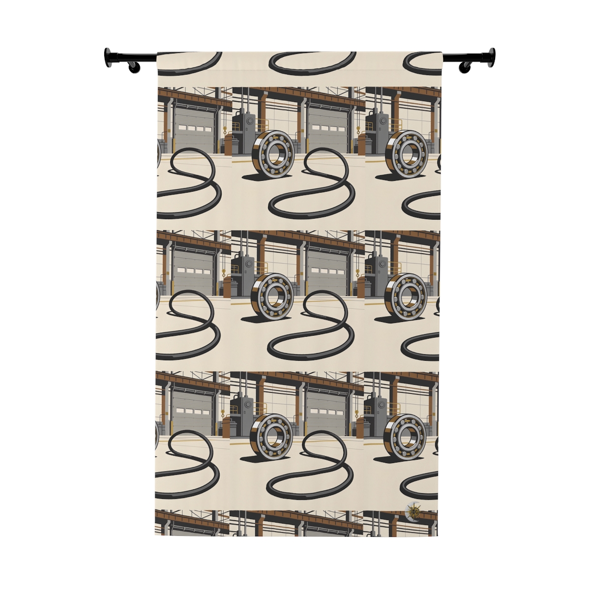 Original Art 1173 Blackout Window Curtain Panel