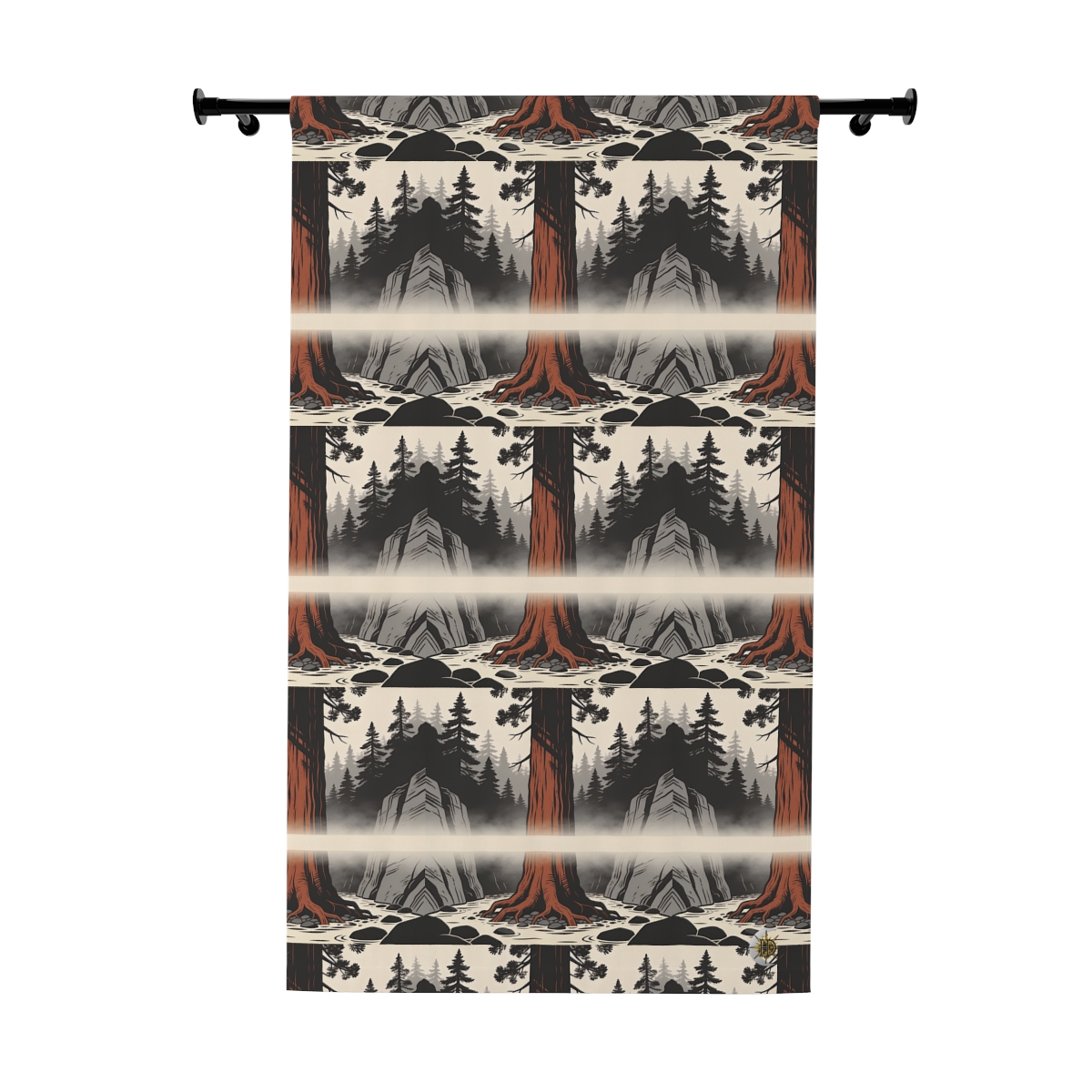 Original Art 1175 Blackout Window Curtain Panel