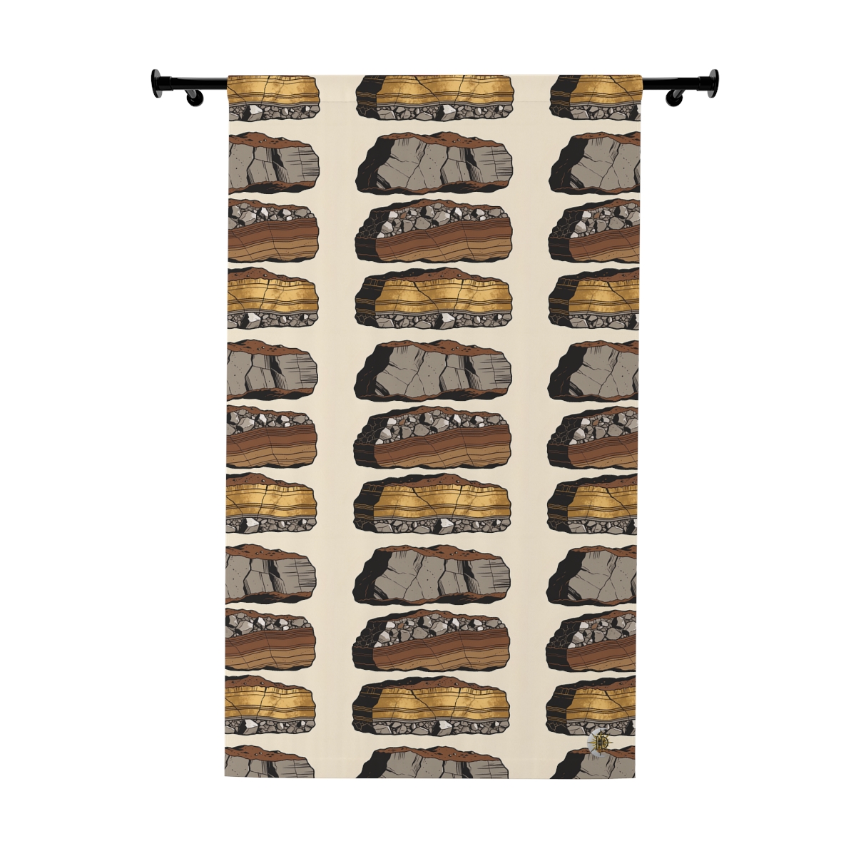 Original Art 1178 Blackout Window Curtain Panel