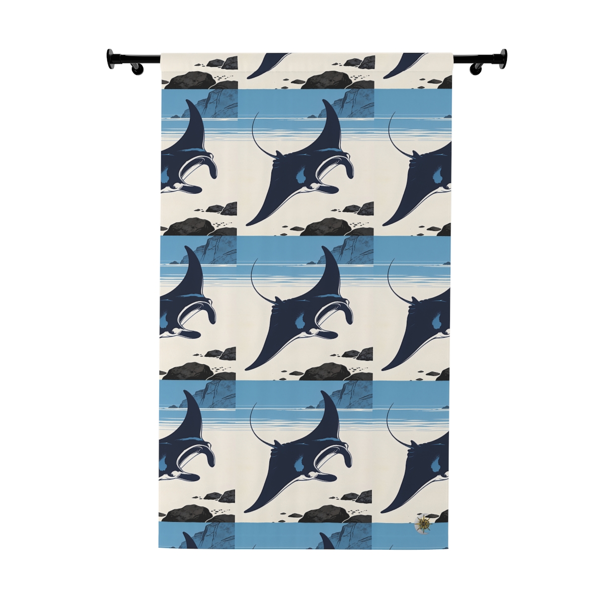 Original Art 1185 Blackout Window Curtain Panel