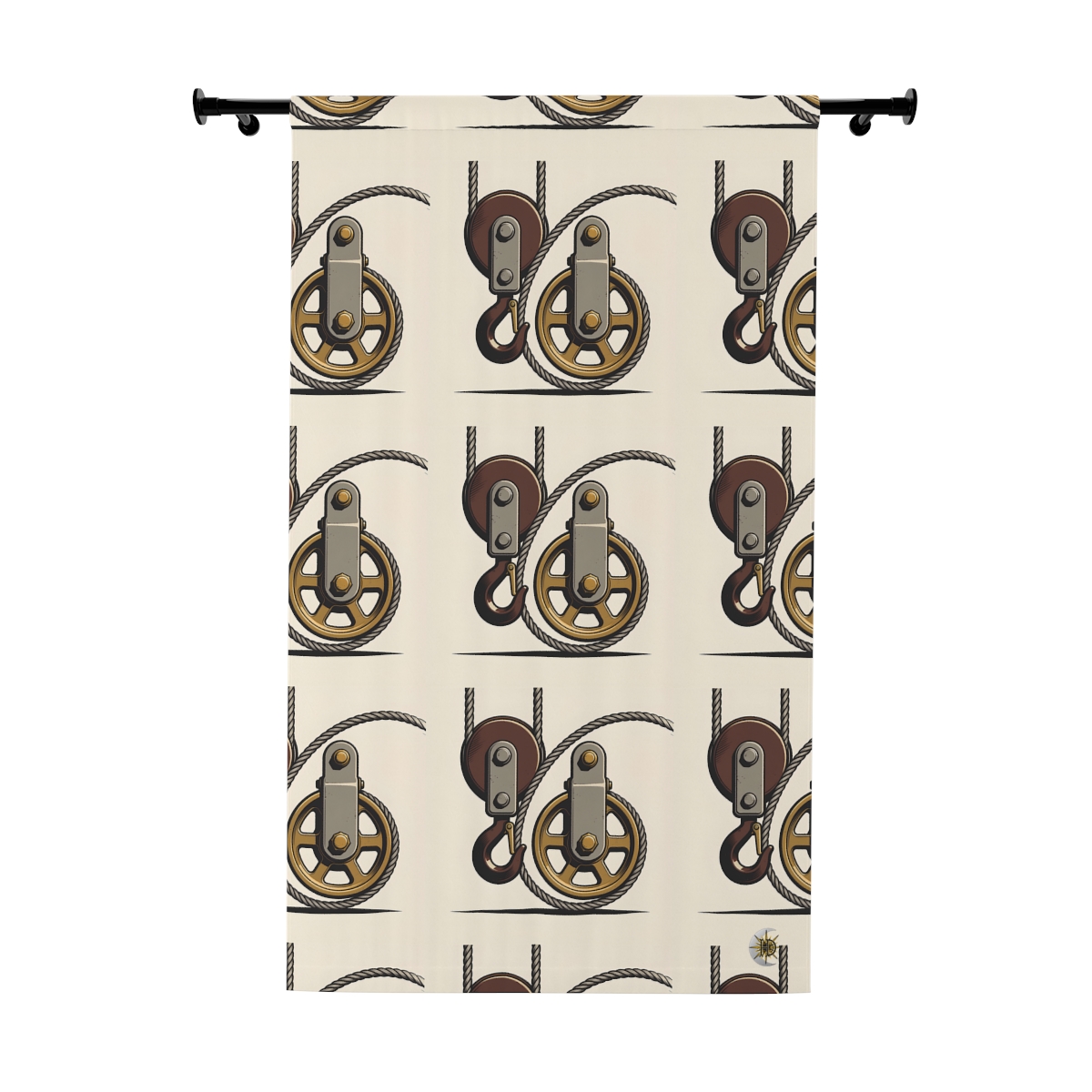 Original Art 1187 Blackout Window Curtain Panel