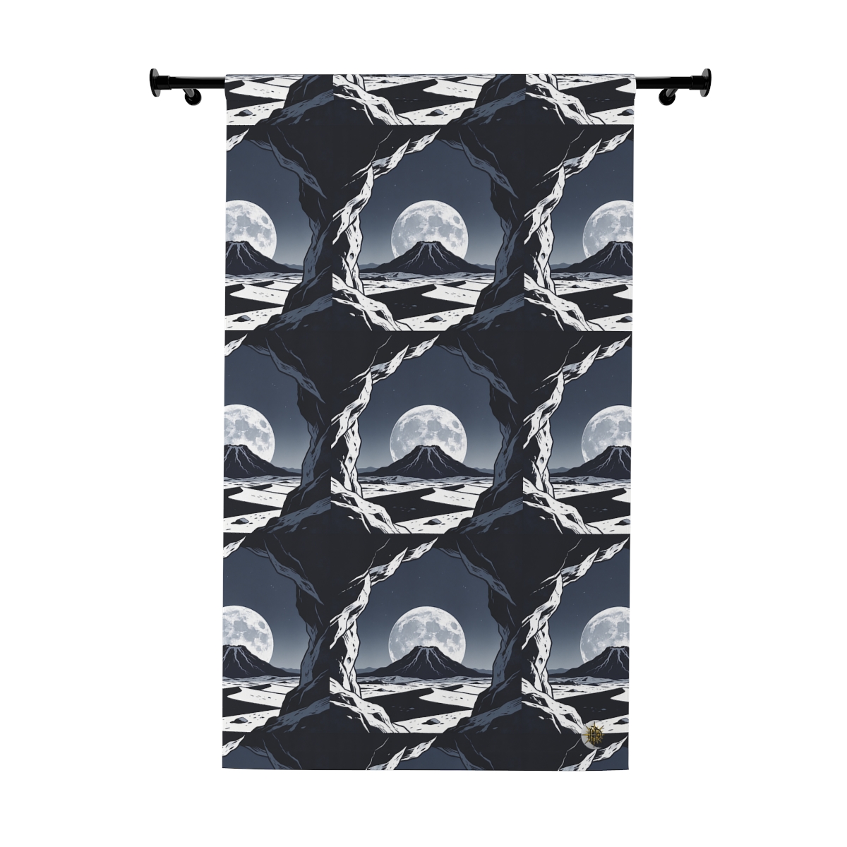 Original Art 1189 Blackout Window Curtain Panel