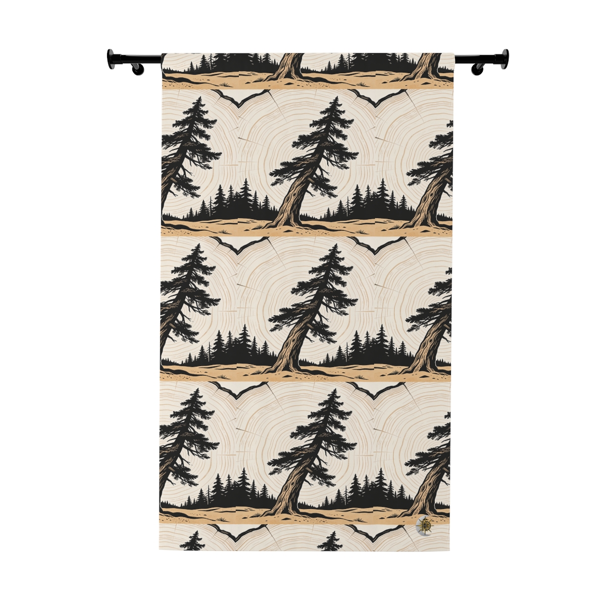 Original Art 1190 Blackout Window Curtain Panel