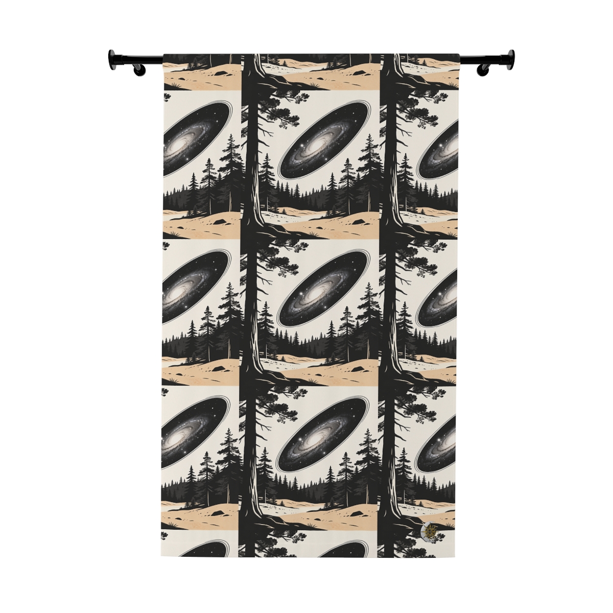 Original Art 1209 Blackout Window Curtain Panel