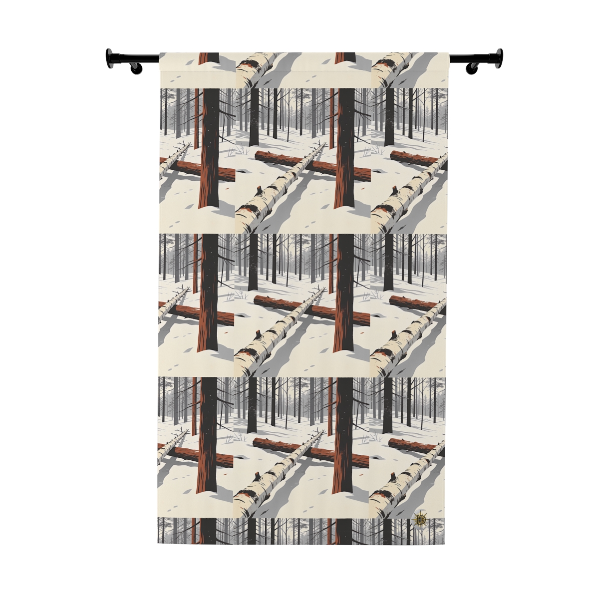 Original Art 1210 Blackout Window Curtain Panel