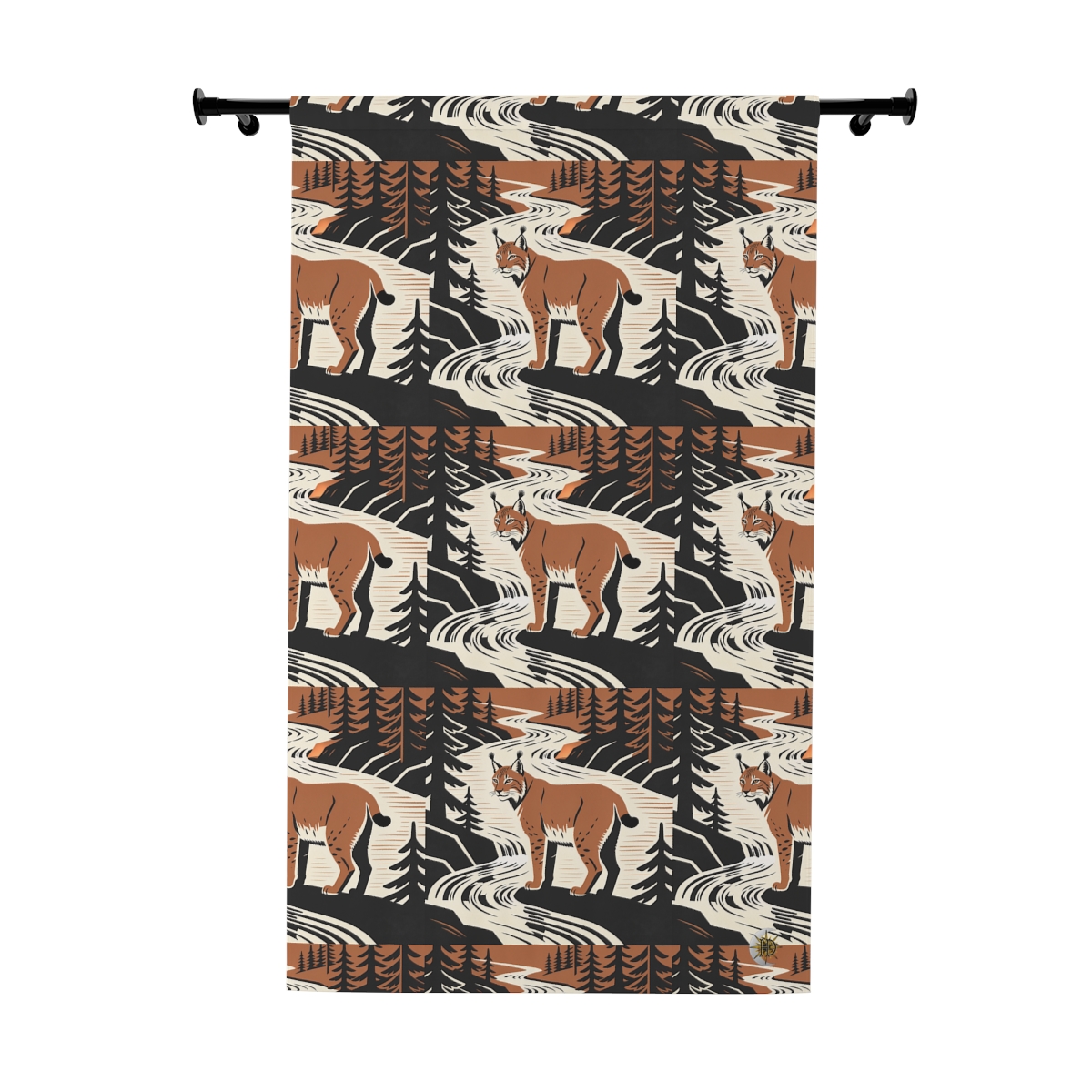 Original Art 1213 Blackout Window Curtain Panel