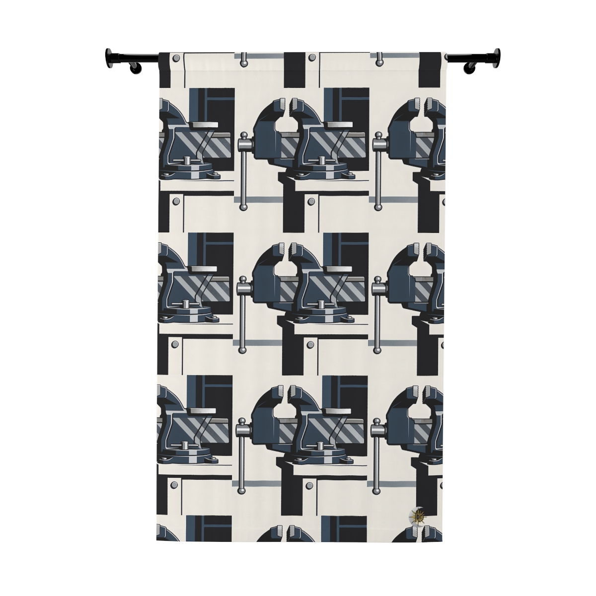 Original Art 1222 Blackout Window Curtain Panel
