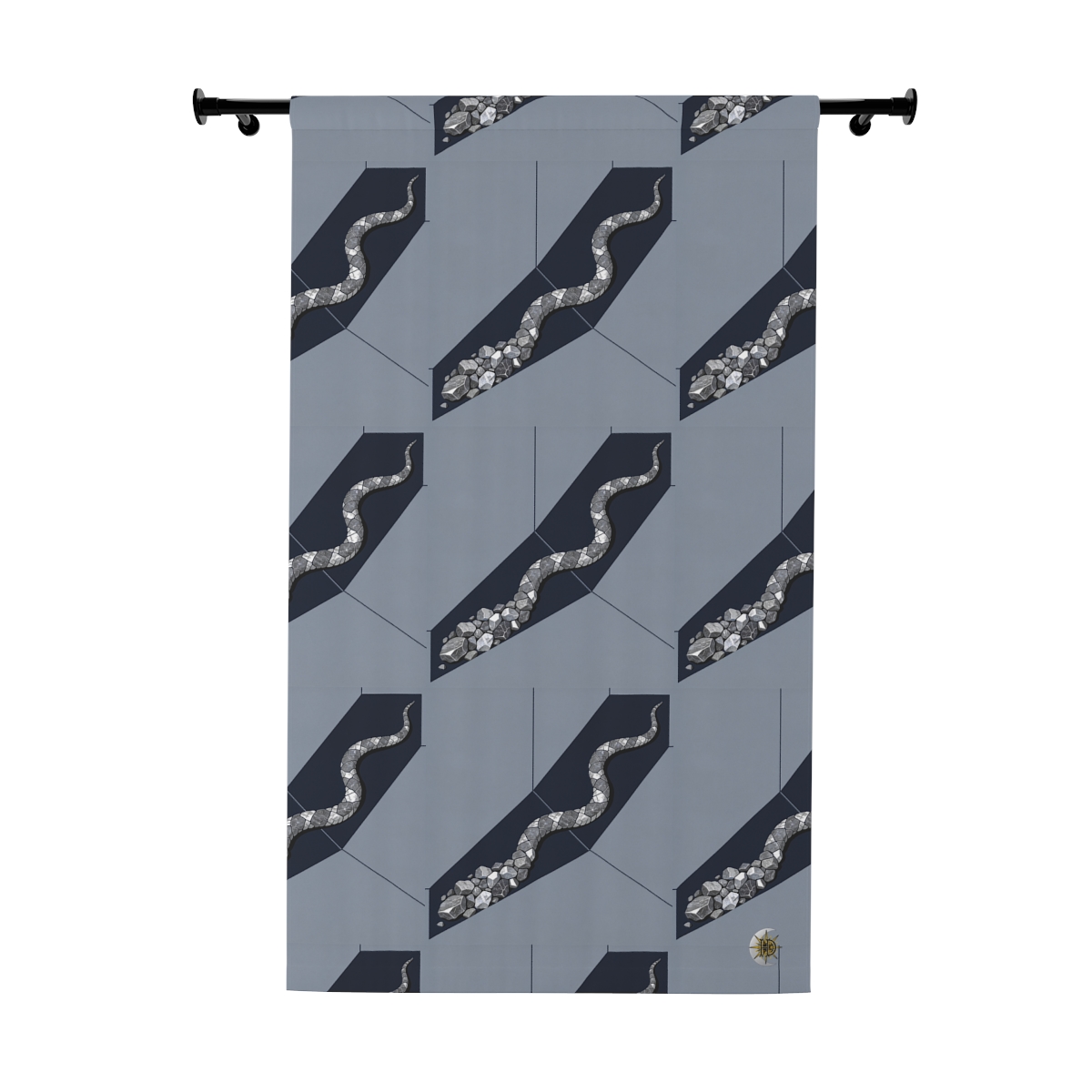 Original Art 1227 Blackout Window Curtain Panel