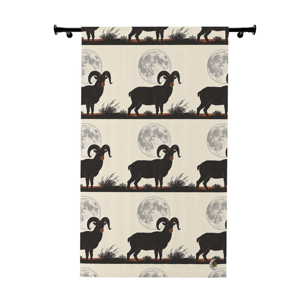 Original Art 1232 Blackout Window Curtain Panel