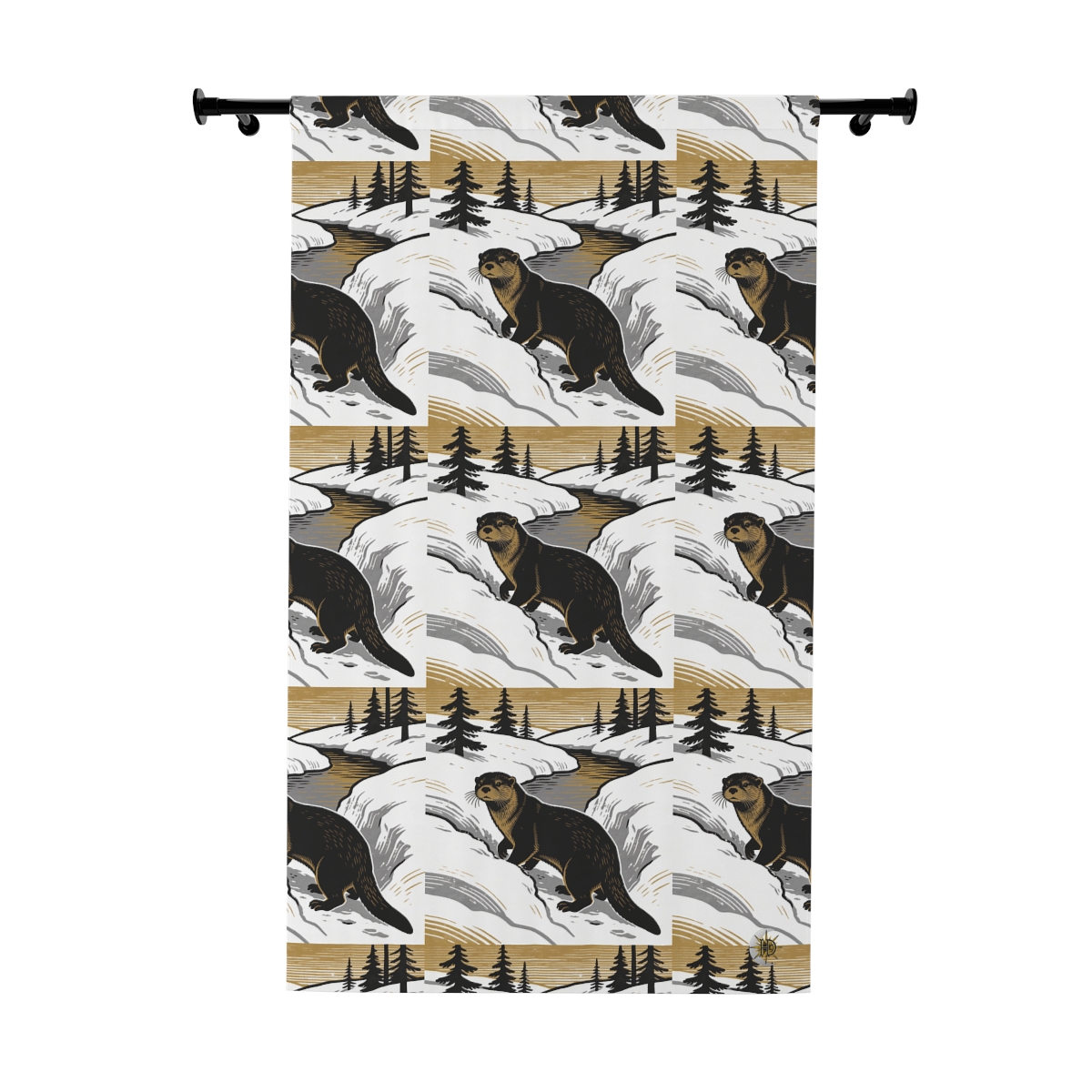 Original Art 1247 Blackout Window Curtain Panel