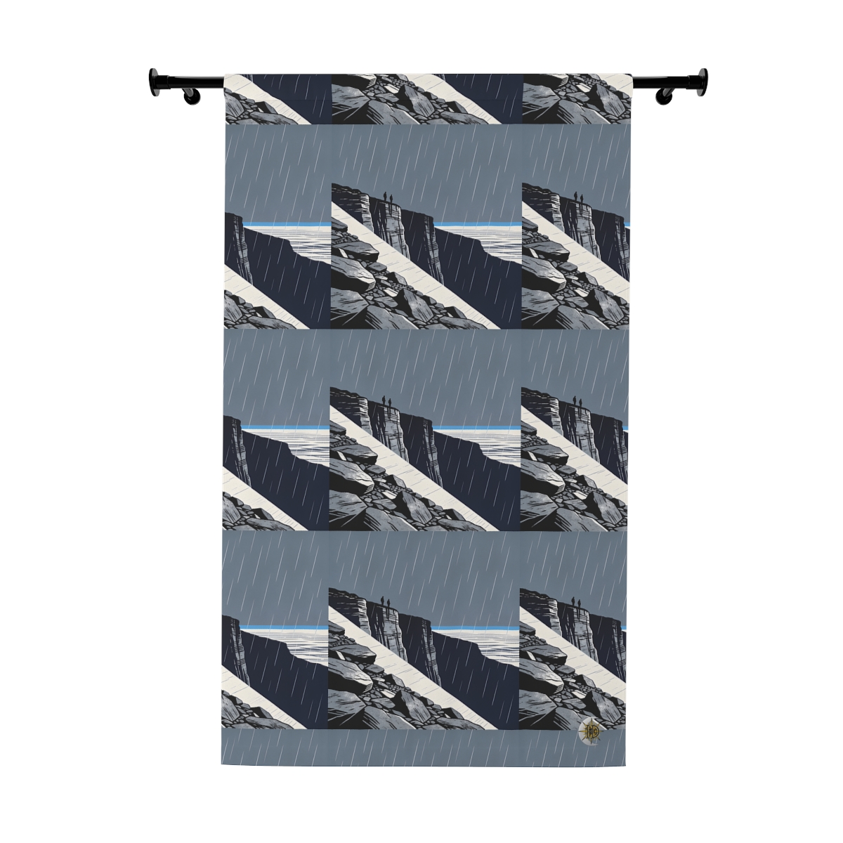 Original Art 1249 Blackout Window Curtain Panel