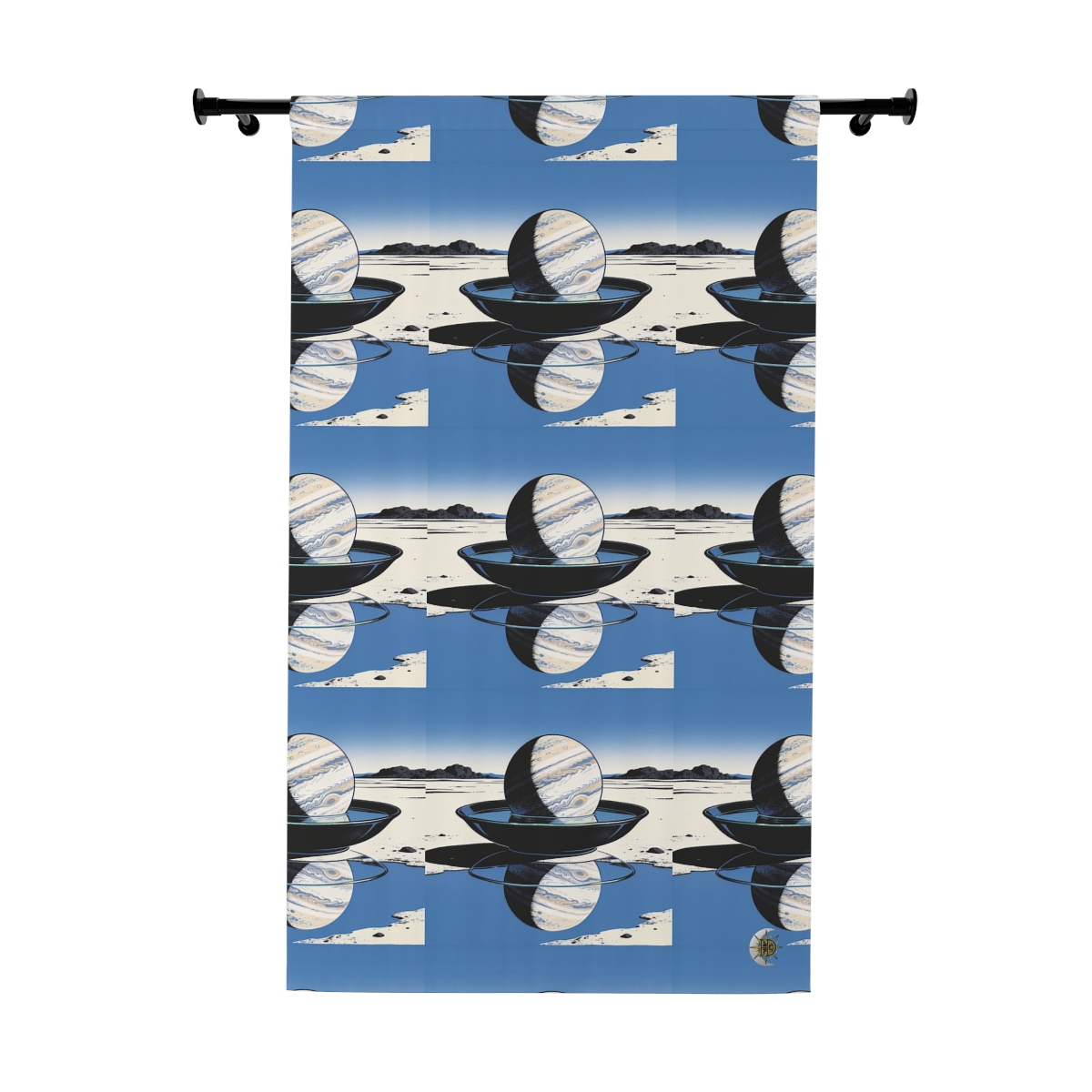 Original Art 1257 Blackout Window Curtain Panel