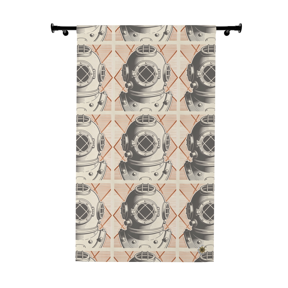 Original Art 1268 Blackout Window Curtain Panel