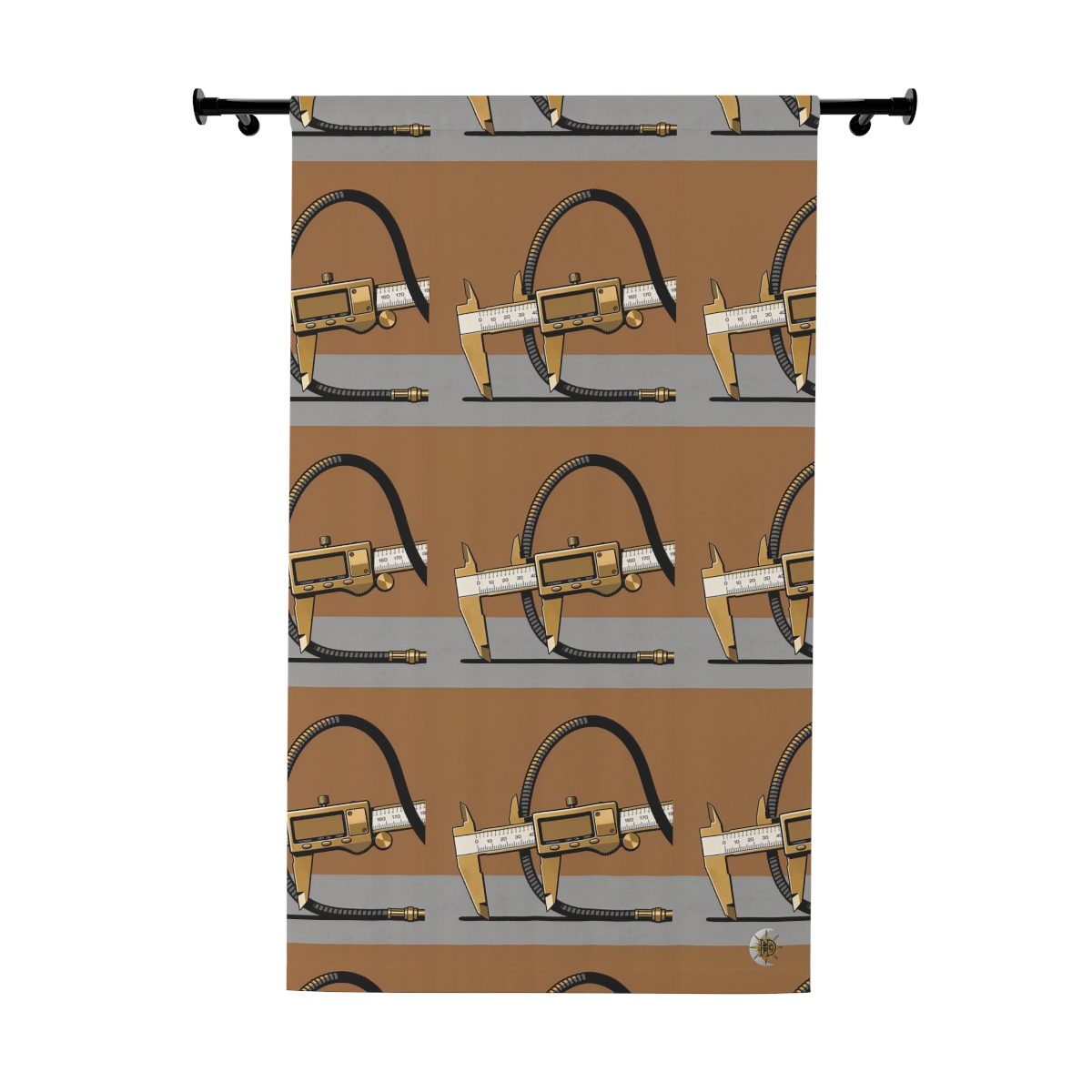 Original Art 1269 Blackout Window Curtain Panel