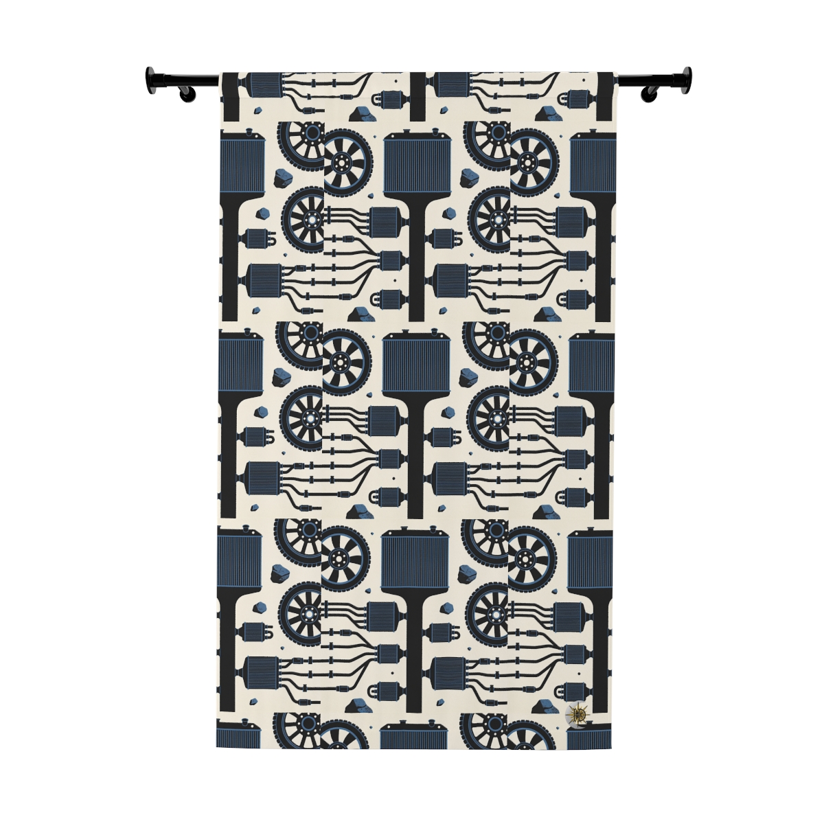Original Art 1270 Blackout Window Curtain Panel