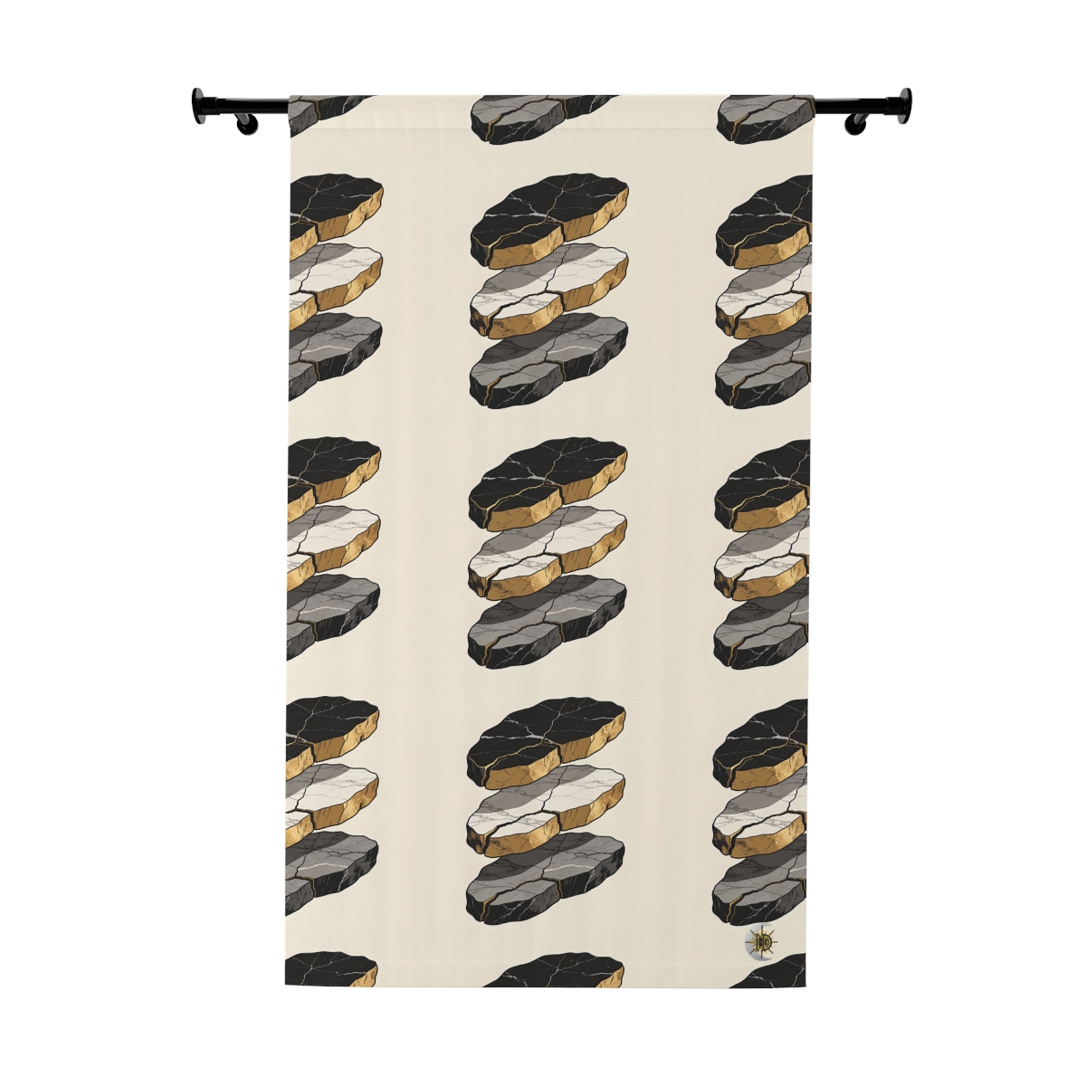 Original Art 1274 Blackout Window Curtain Panel