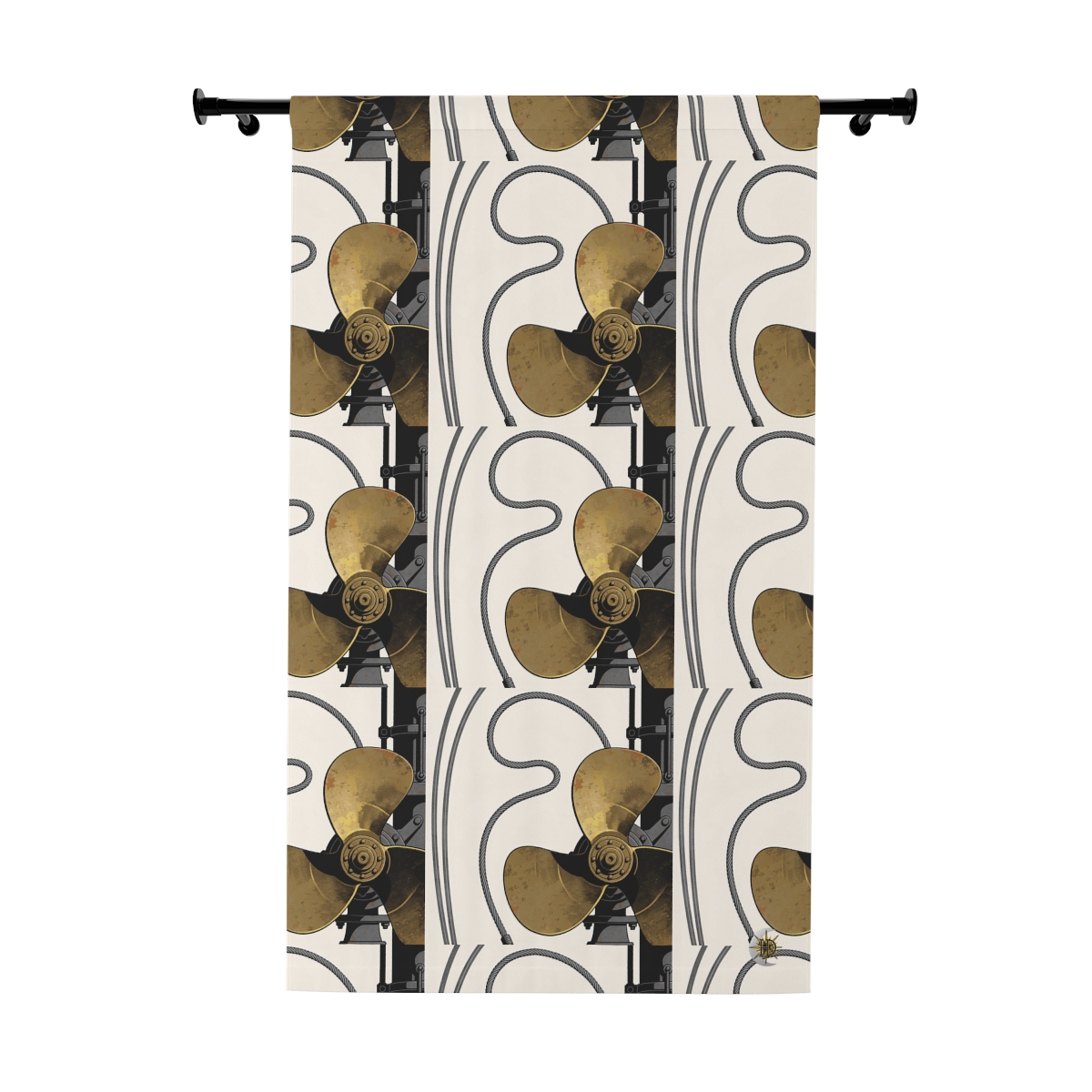 Original Art 1283 Blackout Window Curtain Panel