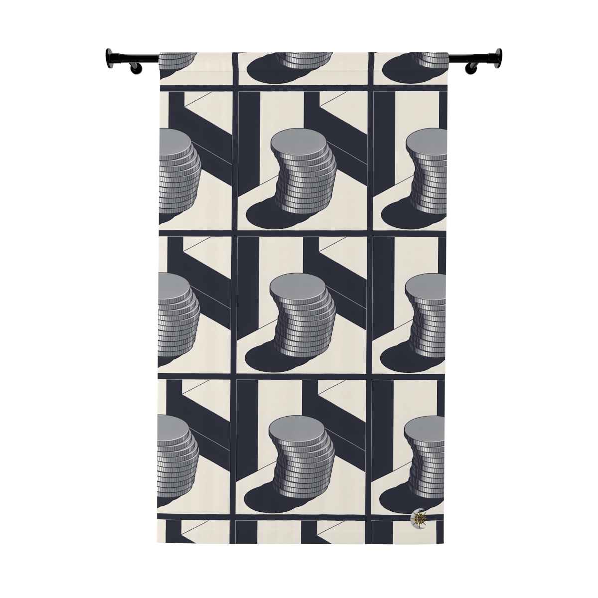 Original Art 962 Blackout Window Curtain Panel