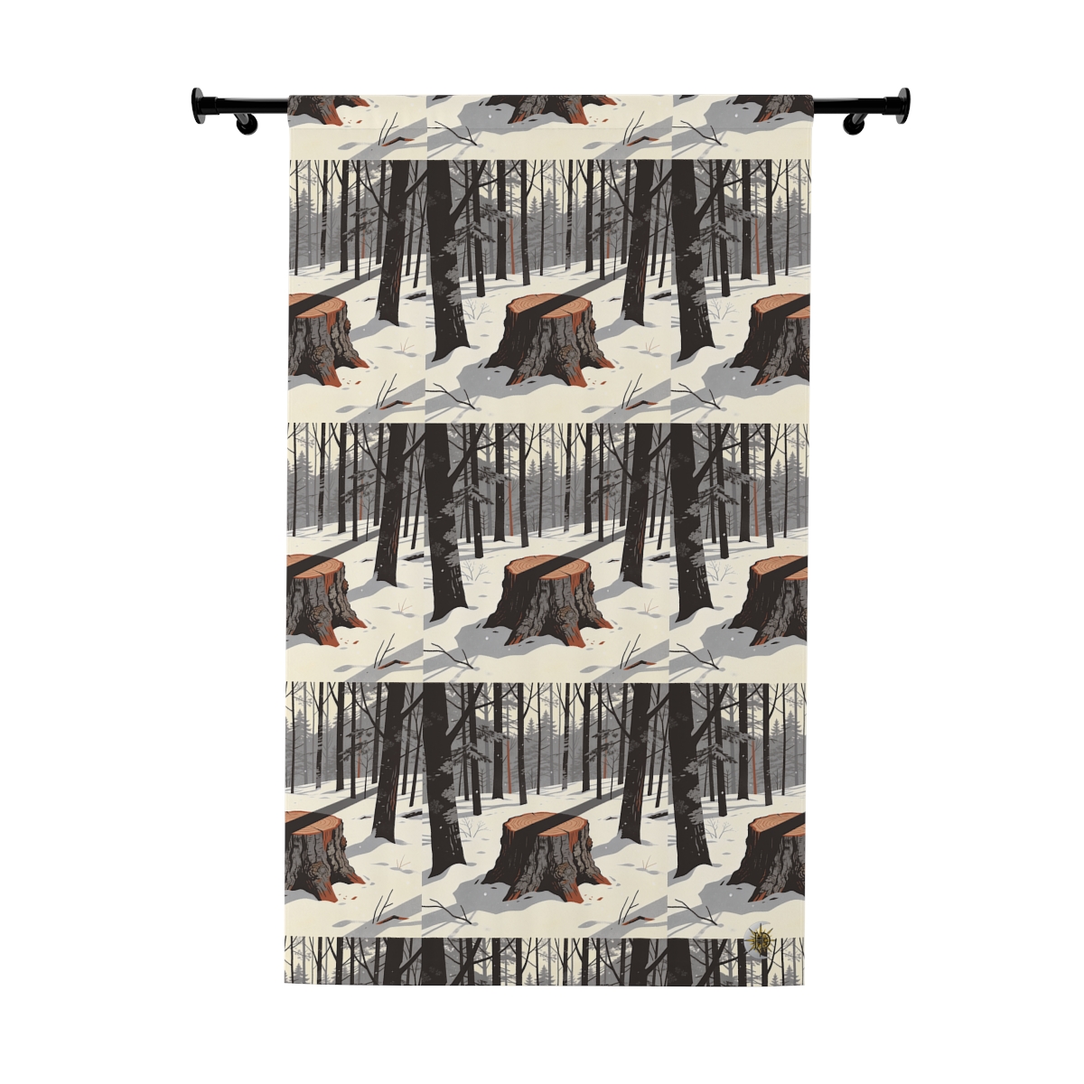 Original Art 964 Blackout Window Curtain Panel