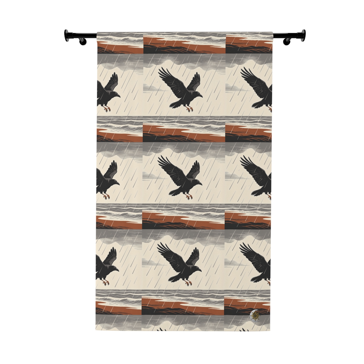 Original Art 972 Blackout Window Curtain Panel