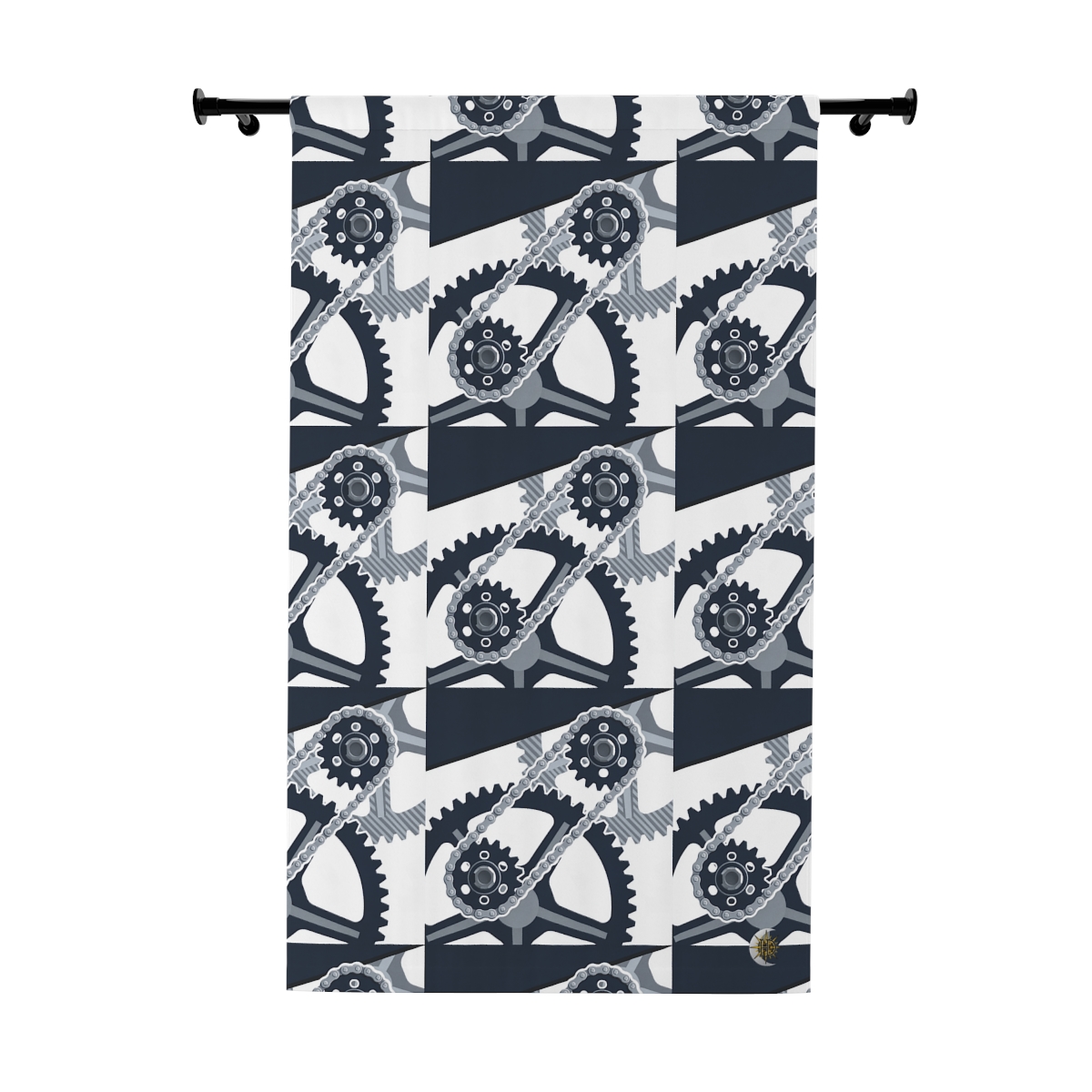 Original Art 975 Blackout Window Curtain Panel
