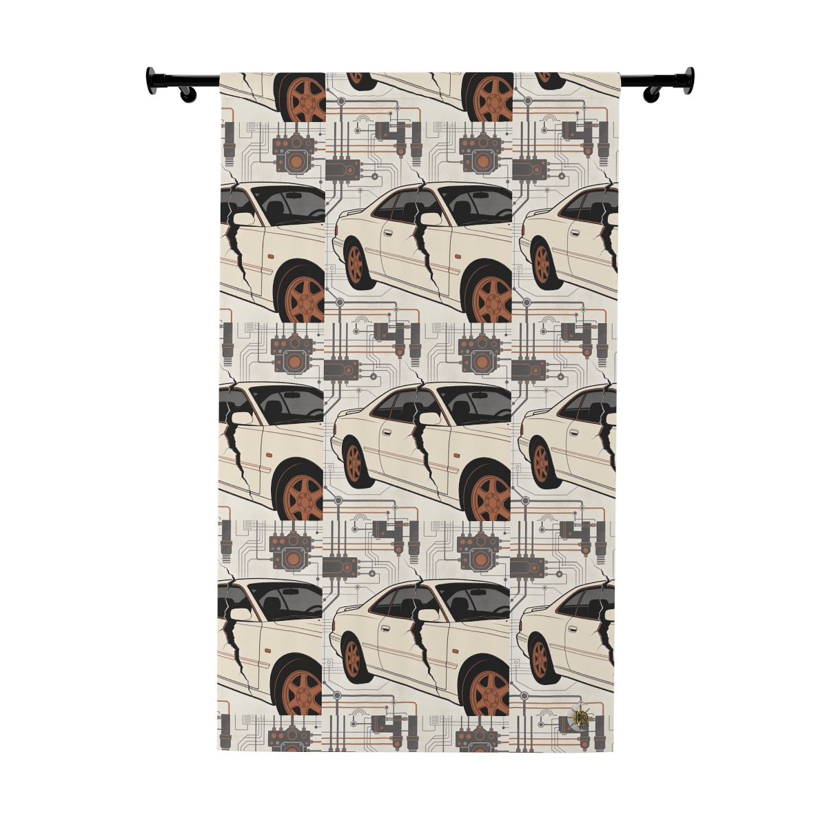 Original Art 976 Blackout Window Curtain Panel