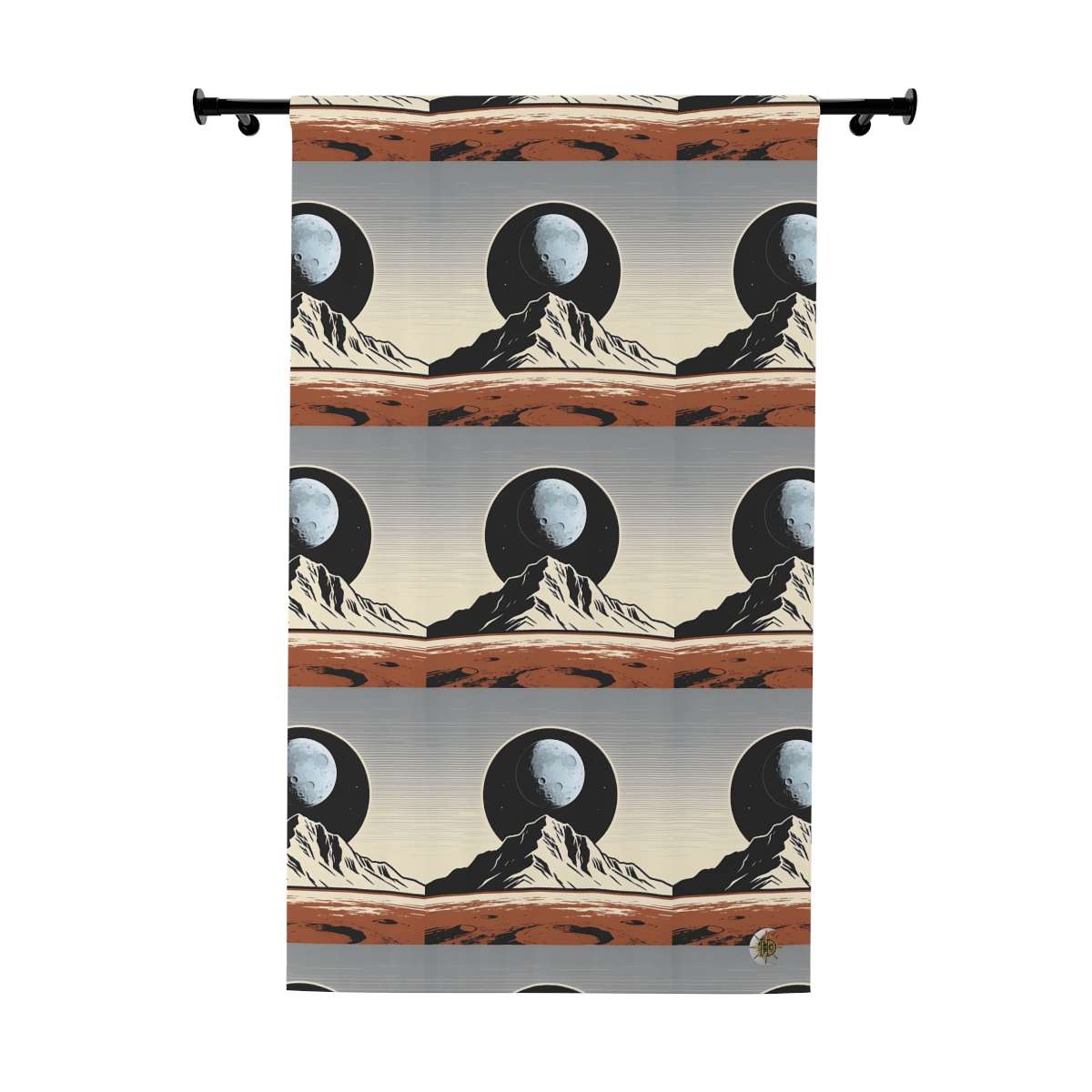 Original Art 977 Blackout Window Curtain Panel
